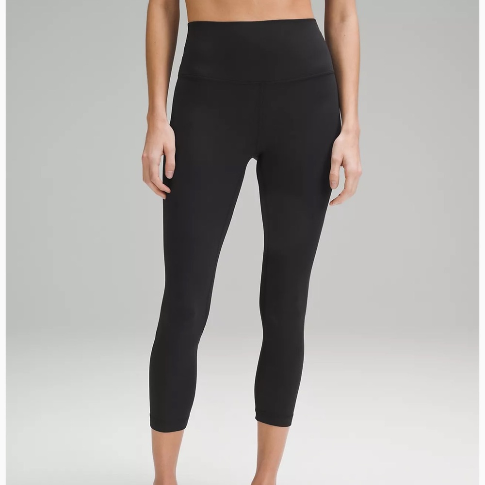Lululemon wunder under cropped HR legging